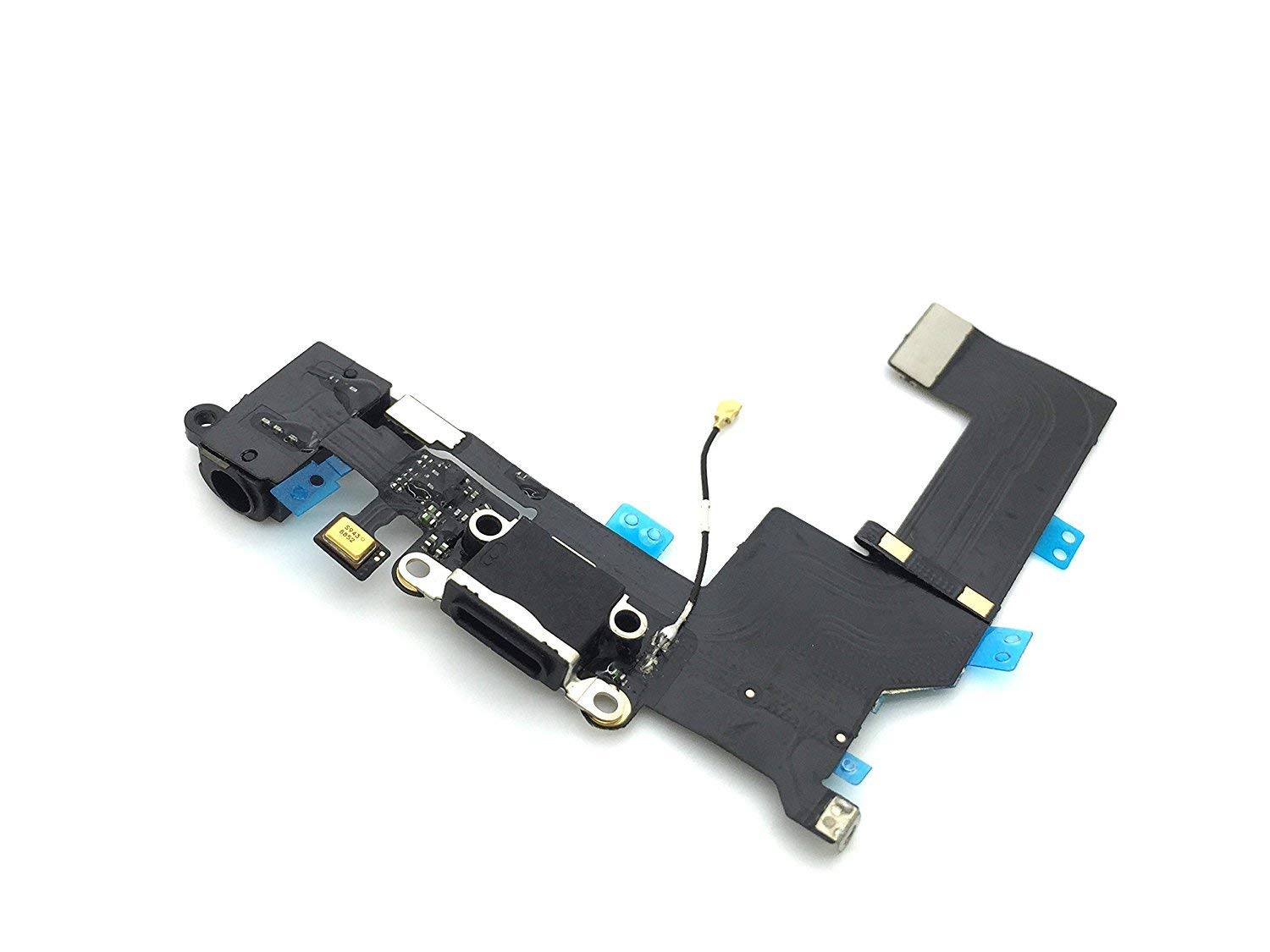 Flex Apple Iphone Se Conector De Carga Negro