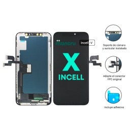 Display Apple iPhone X (Incell-V) Comp. Negro