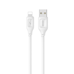 SJ618   Cable de Datos  USB A a Lightning  2.4A  Blanco  USAMS