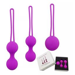 Kit Bolas Vaginales Ejercicio Kegel Suelo Pelvico YS-BE185   Adultos