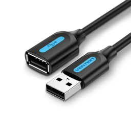 CBHBG Cable Extensor USB 3.0-A Macho a Hembra   1.5M  Negro  Vention