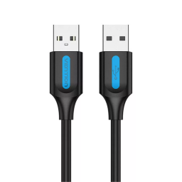 COJBG Cable USB 2.0-A Macho a Macho   1.5M  Negro  Vention