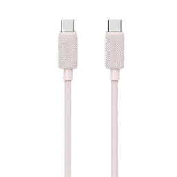 SJ691   Cable de Datos USB C a Tipo C  1M  Rosado  USAMS