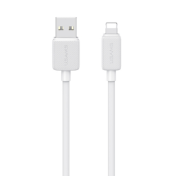 SJ694   Cable de Datos USB  A a Lightning  2.4A  2M  Blanco  USAMS