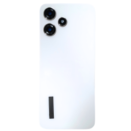 Tapa de Batera Xiaomi Redmi 12 5G   CLens de Cmara  Blanco