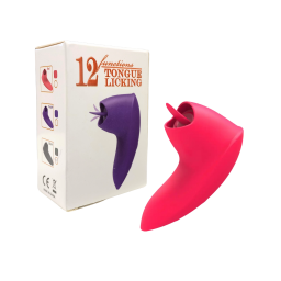 Vibrador Lengua Sexo Oral Recargable YS-BE112   Negro  Adultos