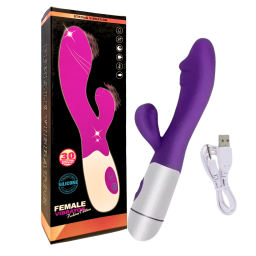 Vibrador Estimulador USB YS-BE078   Violeta   Adultos