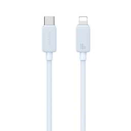 SJ697   Cable de Datos USB C a Lightning  30W  2M  Celeste  USAMS