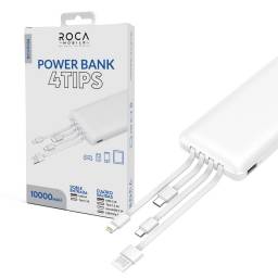 Power Bank ROCA PB10/CAB   10.000mAh  Cables Incorporados