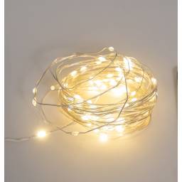 Luz Navidea   Gua de Luces  240cm  25 Luces  Clida   LUMILY