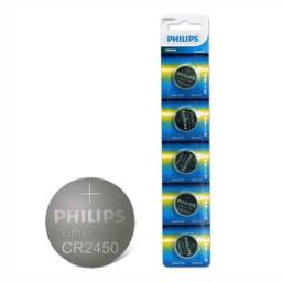 Pila de Litio CR2450 X 5   Philips