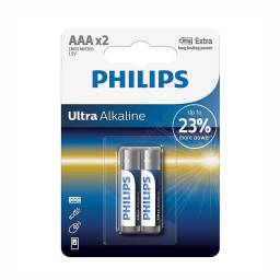 Pila Ultra Alcalina Philips AAA (2 Unidades)