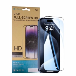 Pack de 5 Vidrio Templado HD   Apple iPhone 14 Plus  2.5D  Rock Space