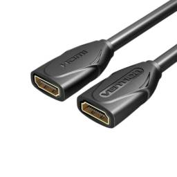 Extensor de Cable HDMI HembraHembra  0.5M  Negro  AAXBD  Vention