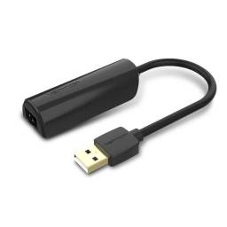 Adaptador USB-A 2.0 a Ethernet de 100Mbps   0.15M  Negro  CEGBB  Vention