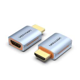 Adaptador HDMI   MachoHembra  8K  Aluminio  Gris  AIVH0  Vention