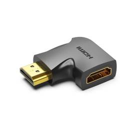 AIQB0 Adaptador HDMI 270 Macho a Hembra Vertical   Flat  Negro  Vention