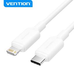 Cable USB-C a Lightning   3A  1M  Blanco  LAKWF  Vention