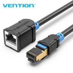 IBLBI Extensin de Cable Patch Cat.6 SFTP   3M  Negro  Vention