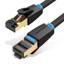 IKABN Cable de Red Cat.8  SFTP  15M  Negro  Vention