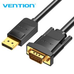 Cable DP a VGA   MachoMacho  1.5M  Negro  HBLBG  Vention