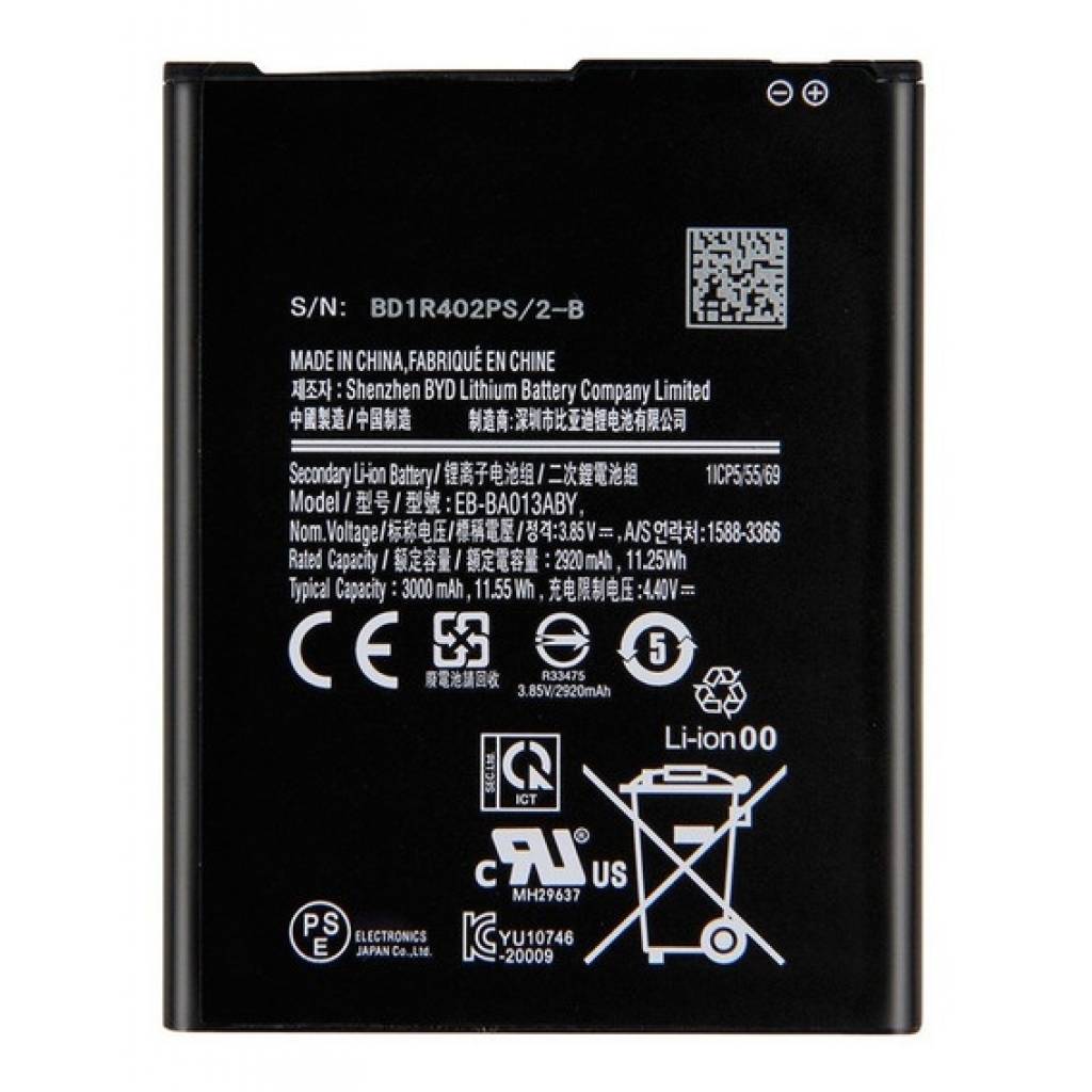 Batería Samsung A013 A01 Core GH43 05038A EB BA013ABY 3 000mAh Original